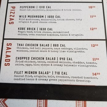 Brick House - Pizza & Salads Menu - American Near Me - Sugar Land, Texas