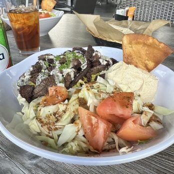 The Grill House - Beef shawarma bowl - Mediterranean Near Me - La Verne, California The Grill House - Beef shawarma bowl - Mediterranean Near Me - La Verne, California