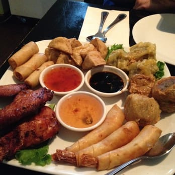 SriPraPhai Thai Restaurant - Sampler for 2 - Thai Near Me - Williston Park, New York SriPraPhai Thai Restaurant - Sampler for 2 - Thai Near Me - Williston Park, New York