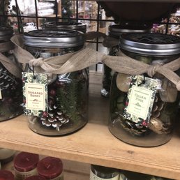 Christmas potpourri jars Christmas potpourri jars