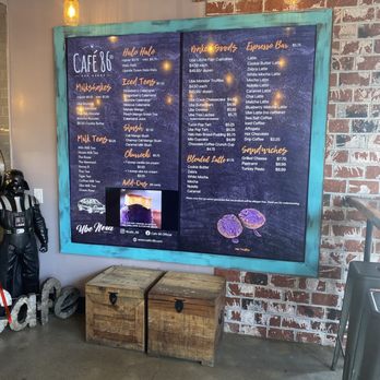 Cafe 86 - Menu 2/24 - Coffee & Tea Near Me - Chino Hills, California