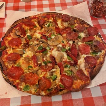 Zaffiro's Pizza - EBF "Everything" But Fish Pizza - Pizza Near Me - Milwaukee, Wisconsin Zaffiro's Pizza - EBF "Everything" But Fish Pizza - Pizza Near Me - Milwaukee, Wisconsin