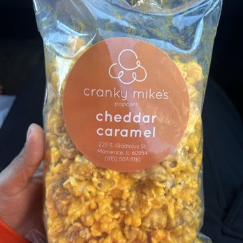 Cranky Mike’s - Cheddar caramel popcorn - Popcorn Shops Near Me - Momence, Illinois Cranky Mike’s - Cheddar caramel popcorn - Popcorn Shops Near Me - Momence, Illinois