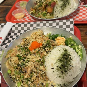 Uroko Poke - Closest is the 5 scoop portion & my friend got the 3 scoop portion! - Japanese Near Me - Costa Mesa, California Uroko Poke - Closest is the 5 scoop portion & my friend got the 3 scoop portion! - Japanese Near Me - Costa Mesa, California