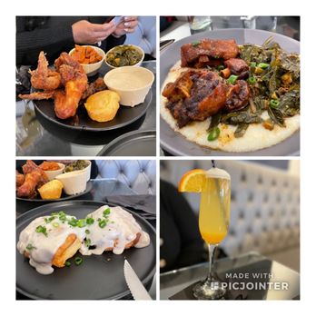Upper Kirby Bistro - Oxtail's & grits! Biscuits & gravy appetizer, soul food plate! Bomb - New American Near Me - Houston, Texas Upper Kirby Bistro - Oxtail's & grits! Biscuits & gravy appetizer, soul food plate! Bomb - New American Near Me - Houston, Texas