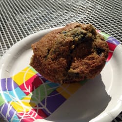 La Strada Bakery - Blueberry corn muffin