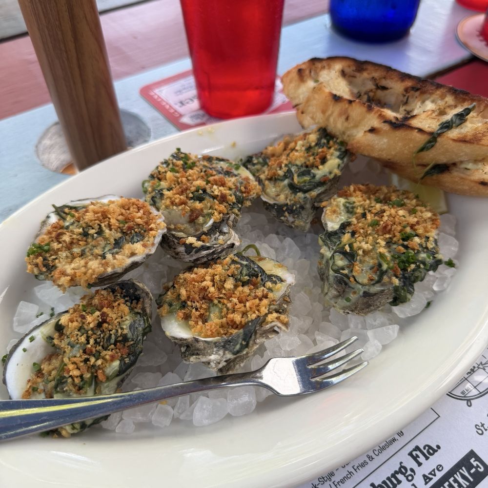Cheeky's - Oysters Rockefeller - Seafood Near Me - St. Petersburg, Florida