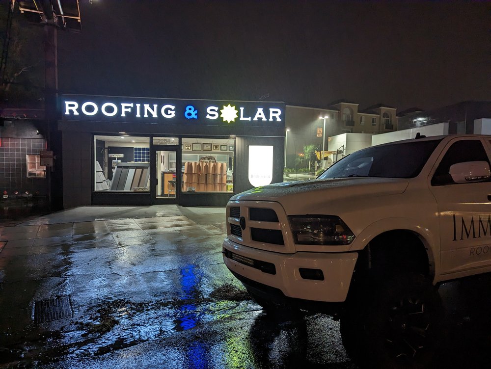 Slide of Immaculate Roofing