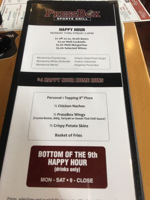 Menu photo 5 Press Box Sports Grill - Clovis Clovis, CA