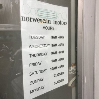Norwescan Motors - Business hours~ - Auto Repair Near Me - Vancouver, British Columbia Norwescan Motors - Business hours~ - Auto Repair Near Me - Vancouver, British Columbia