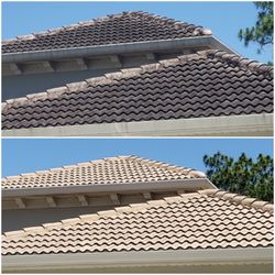 Pressuremaxx - Spanish Barrel Tiles Before and After