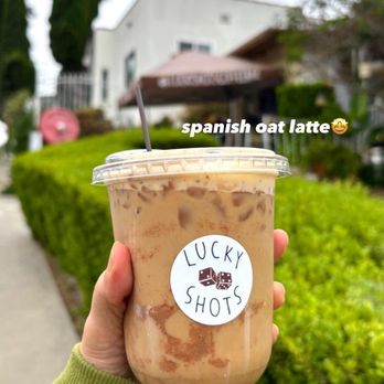 Lucky Shots - spanish oat latte - Coffee & Tea Near Me - Los Angeles, California
