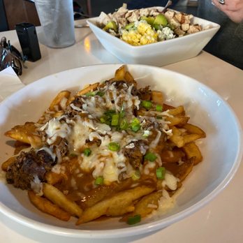 Sonder - Poutine and Chopped Cobb Salad. - Salad Near Me - Bakersfield, California Sonder - Poutine and Chopped Cobb Salad. - Salad Near Me - Bakersfield, California