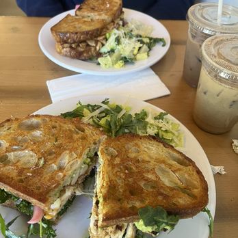 Linden Bakery - Chicken Avocado and Buffalo chicken Melt - Bakeries Near Me - Mooresville, North Carolina
