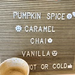 Chocolate Cafe - Lattes and mochas!