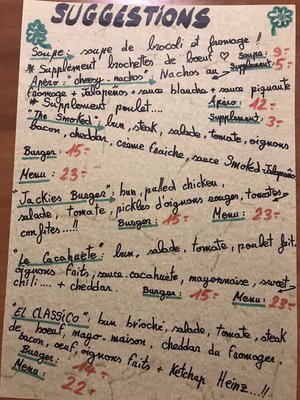 Menu photo 4 Le Non-Stop burgers Vevey Vevey, VD Menu photo 4 Le Non-Stop burgers Vevey Vevey, VD