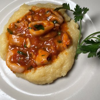 Bellissimo Restaurant - Crostina di Polenta Calamari - Italian Near Me - Fairfax City, Virginia