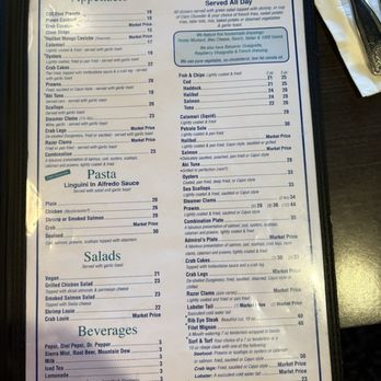 Doogers Seafood & Grill - Menu - Seafood Near Me - Seaside, Oregon
