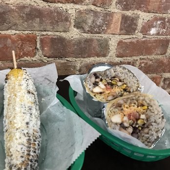 Maiz - Street Corn and Grilled Chicken Burrito. So so good! - Mexican Near Me - New York, New York