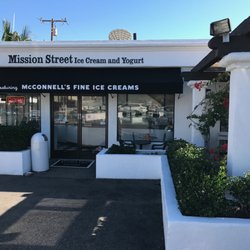 Mission Street Ice Cream and Yogurt - Featuring McConnell's  - Our new store front! Mission Street Ice Cream and Yogurt - Featuring McConnell's Fine Ice Cream.
