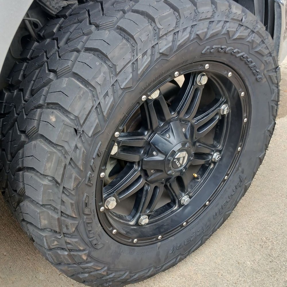 610  Wheels & Tires - Truck is lifted. New tires sit jus right - Wheel & Rim Repair Near Me - Houston, Texas