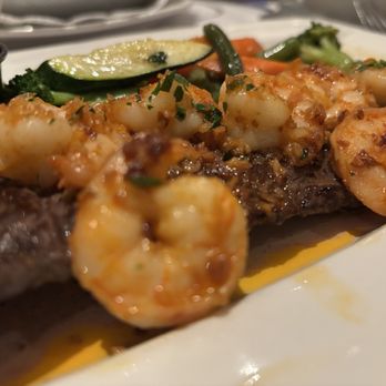 Sayola Restaurant - Churrasco a la parrilla with added shrimps close-up - Spanish Near Me - Tenafly, New Jersey Sayola Restaurant - Churrasco a la parrilla with added shrimps close-up - Spanish Near Me - Tenafly, New Jersey