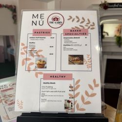 The Cabin Cafe - Menu