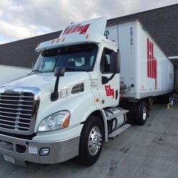 Lily Transportation - Vernon DC Day Cab leaving for Ber=verly Hills Store, used a 2 axle becaus the alley in Bever Hills is tight also a 48 instead of a 53.