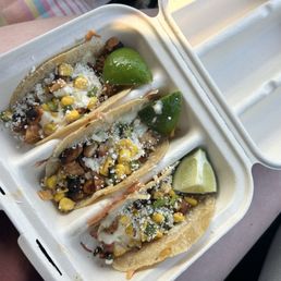 Pollo Elote Tacos