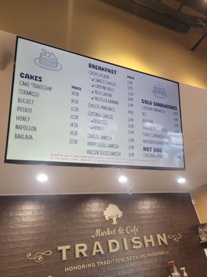 Menu photo 2 Tradishn Market & Cafe Aurora, CO Menu photo 2 Tradishn Market & Cafe Aurora, CO
