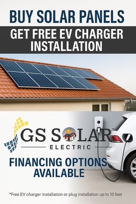 GS SOLAR ELECTRIC Logo