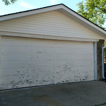 Third Gen Garage Doors - Before the new door was installed - Garage Door Services Near Me - Denver, Colorado