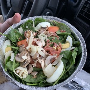 Photo of Big Apple Pizza - Fort Pierce, FL, United States. 40 minute wait for spinach salad.