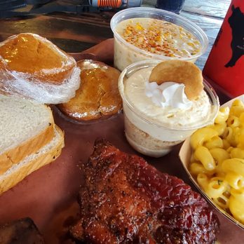 Terry Black's Barbecue - Corn bread and white bread - Barbeque Near Me - Austin, Texas Terry Black's Barbecue - Corn bread and white bread - Barbeque Near Me - Austin, Texas