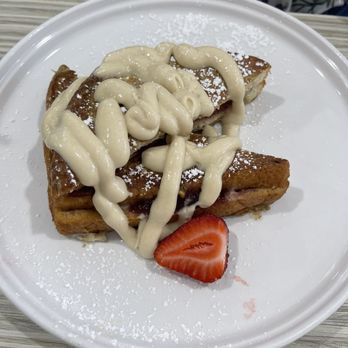 Biscuits And Gravy - Raspberry Cream Stuffed French Toast - Salad Near Me - Clawson, Michigan