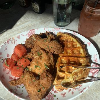 Yardbird - Chicken 'N' Watermelon 'N' Waffles - Southern Near Me - Dallas, Texas Yardbird - Chicken 'N' Watermelon 'N' Waffles - Southern Near Me - Dallas, Texas