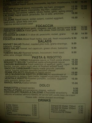 Menu photo 2 Acqua E Farina Woodfire Pizzeria Preston, VIC