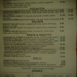 Acqua E Farina Woodfire Pizzeria - Menu