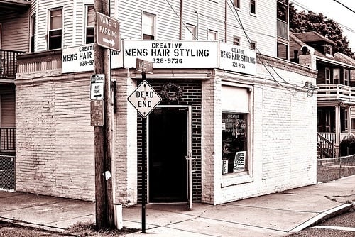 Cesare & Santo's Creative Men's Hair Stylist Logo
