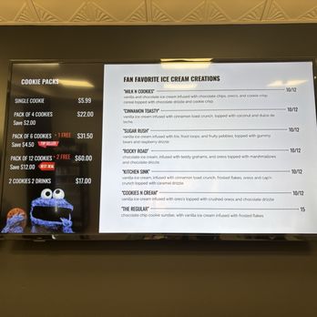 Milk n Cookies - Menu part 2 - Ice Cream & Frozen Yogurt Near Me - Westwood, New Jersey Milk n Cookies - Menu part 2 - Ice Cream & Frozen Yogurt Near Me - Westwood, New Jersey