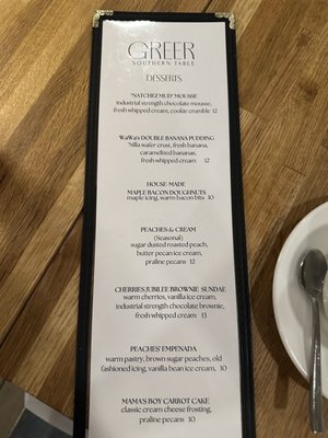 Menu photo 5 Greer Southern Table Norwalk, CT