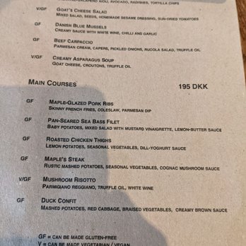 maple casual dining - 2022 menu - Scandinavian Near Me - København maple casual dining - 2022 menu - Scandinavian Near Me - København