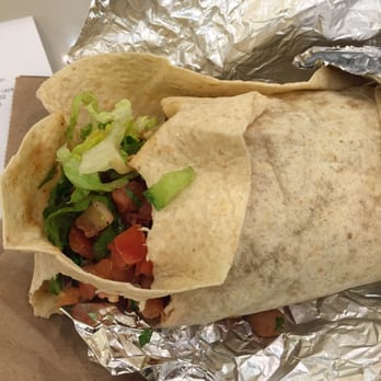 Chipotle Mexican Grill - Falling apart from poor wrapping from the on set! - Mexican Near Me - Paramus, New Jersey