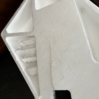 Lowe's Home Improvement - Dirty broken foam from previous purchase - Hardware Stores Near Me - Midland, Texas Lowe's Home Improvement - Dirty broken foam from previous purchase - Hardware Stores Near Me - Midland, Texas