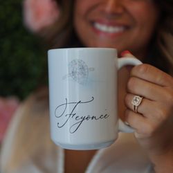 Beauty + Chic Boutique - We make customized mugs to match your exact ring!