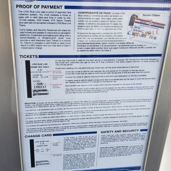 Lynx 9th Street Station - Proof of purchase notice. - Public Transportation Near Me - Charlotte, North Carolina Lynx 9th Street Station - Proof of purchase notice. - Public Transportation Near Me - Charlotte, North Carolina