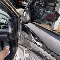Custom pods for morel 2.5" wide range speaker for Honda civic