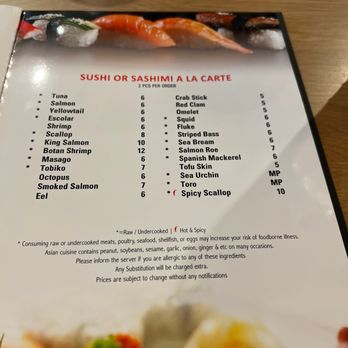 Akasaka Bistro - Sushi and Sashimi menu - Sushi Bars Near Me - Livingston, New Jersey Akasaka Bistro - Sushi and Sashimi menu - Sushi Bars Near Me - Livingston, New Jersey