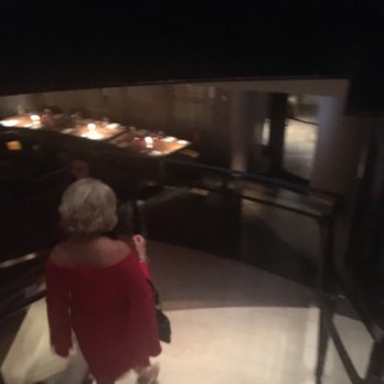 Prime 54 - There are 2 floors of dining.  Loved the downstairs dining area. Intimate atmosphere and this is where the kitchen is!!! - Seafood Near Me - Miami Beach, Florida