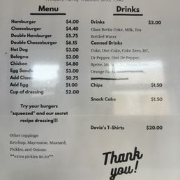 Menu Menu